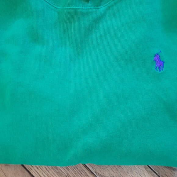 Green Ralph Lauren Sport Women L 16PTP EUC Long Sleeve top - Picture 3 of 5